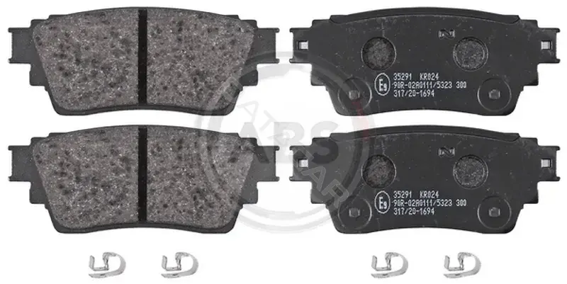 Тормозные колодки A.B.S. 35291