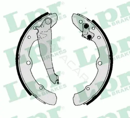 Барабанные колодки LPR/AP/RAL 00150