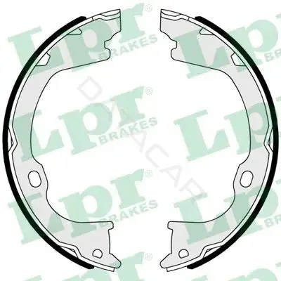 Колодки ручника LPR/AP/RAL 01102