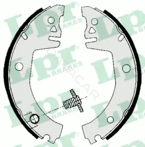 Барабанные колодки LPR/AP/RAL 05780