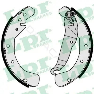 Барабанные колодки LPR/AP/RAL 07200