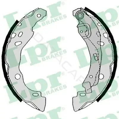 Барабанные колодки LPR/AP/RAL 08630