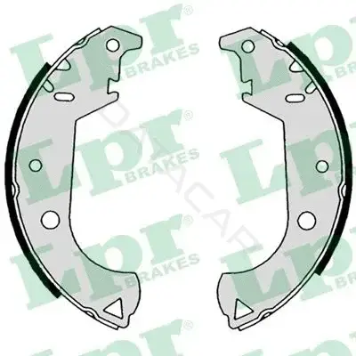 Барабанные колодки LPR/AP/RAL 08650