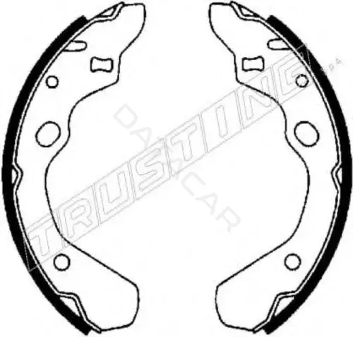 Барабанные колодки TRUSTING 049.141