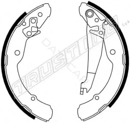 Барабанные колодки TRUSTING 106.219