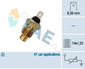 Датчик температуры охлаждающей жидкости FAE 31280