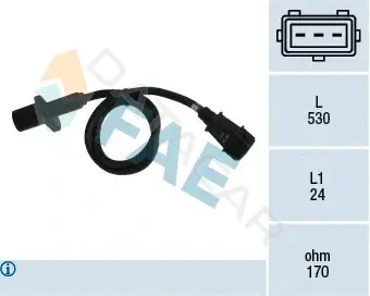Датчик коленвала FAE 79004