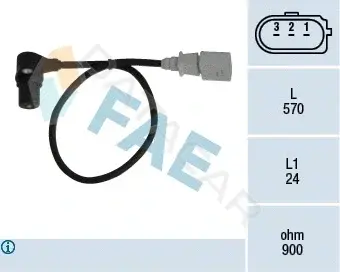 Датчик коленвала FAE 79056