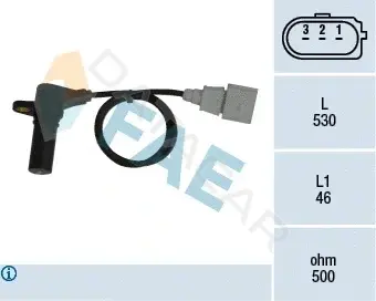 Датчик коленвала FAE 79063