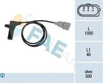 Датчик коленвала FAE 79064
