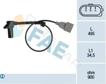 Датчик коленвала FAE 79311