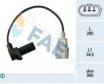 Датчик коленвала FAE 79479
