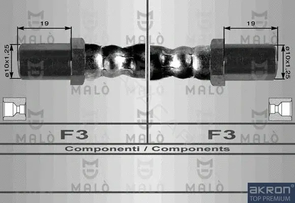 Тормозные шланги MALO 8511