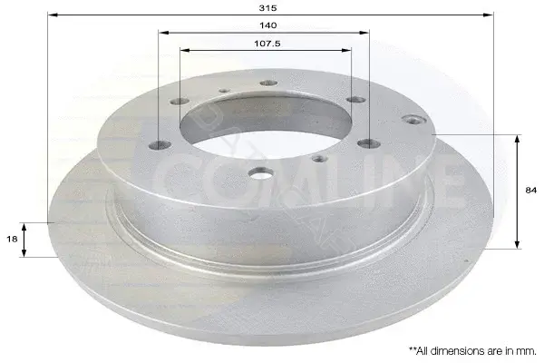Тормозные диски COMLINE ADC0327