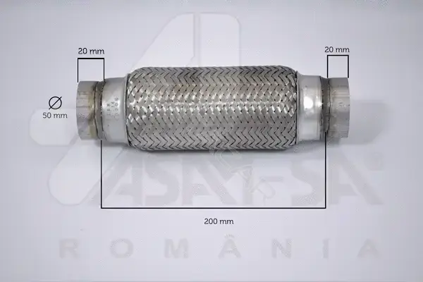 Гофра глушителя ASAM 60097