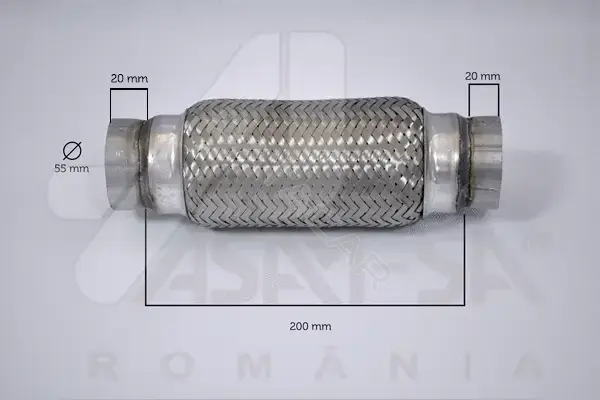Гофра глушителя ASAM 60101