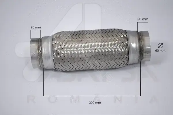 Гофра глушителя ASAM 60105