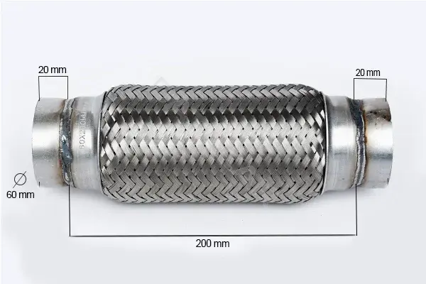 Гофра глушителя ASAM 33754