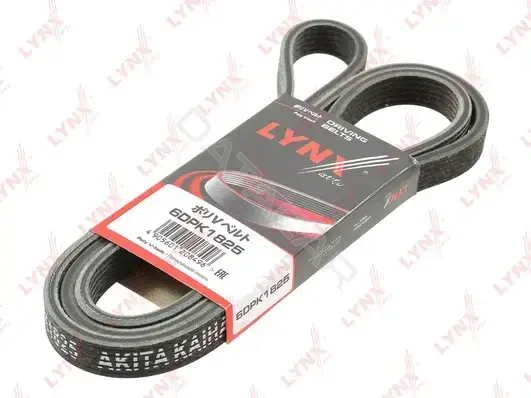 Ремень ручейковый LYNXAUTO 6DPK1825