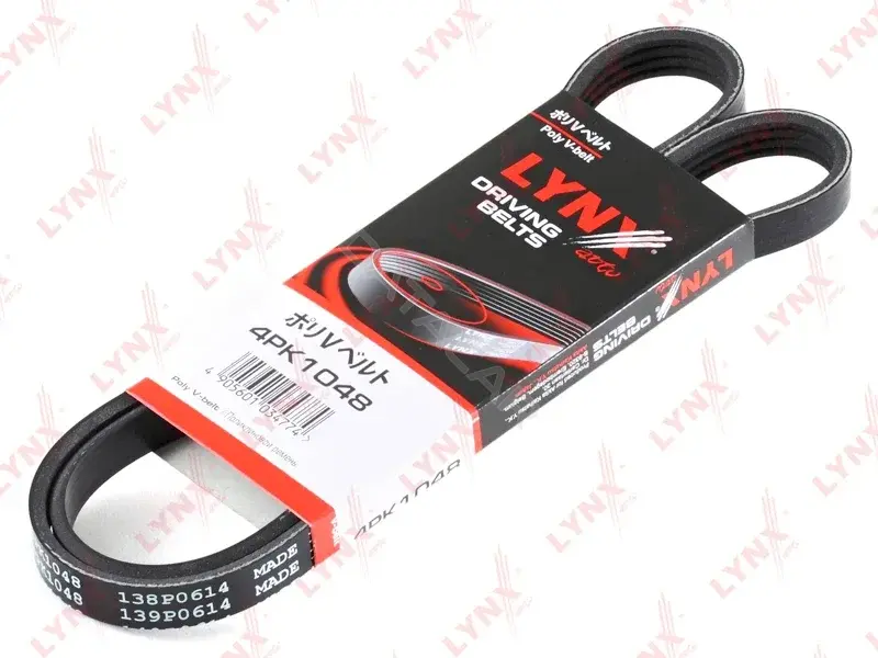 Ремень ручейковый LYNXAUTO 4PK1048