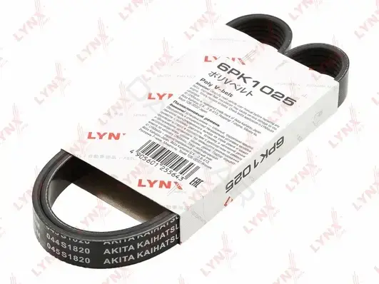 Ремень ручейковый LYNXAUTO 6PK1025