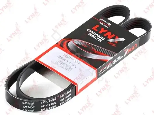 Ремень ручейковый LYNXAUTO 6PK1195