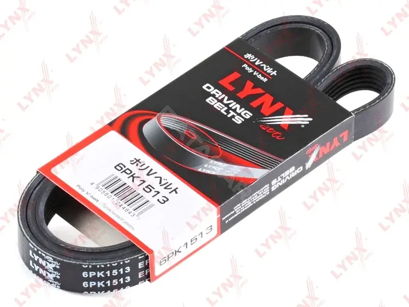 Ремень ручейковый LYNXAUTO 6PK1513