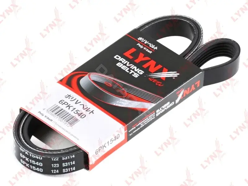 Ремень ручейковый LYNXAUTO 6PK1540