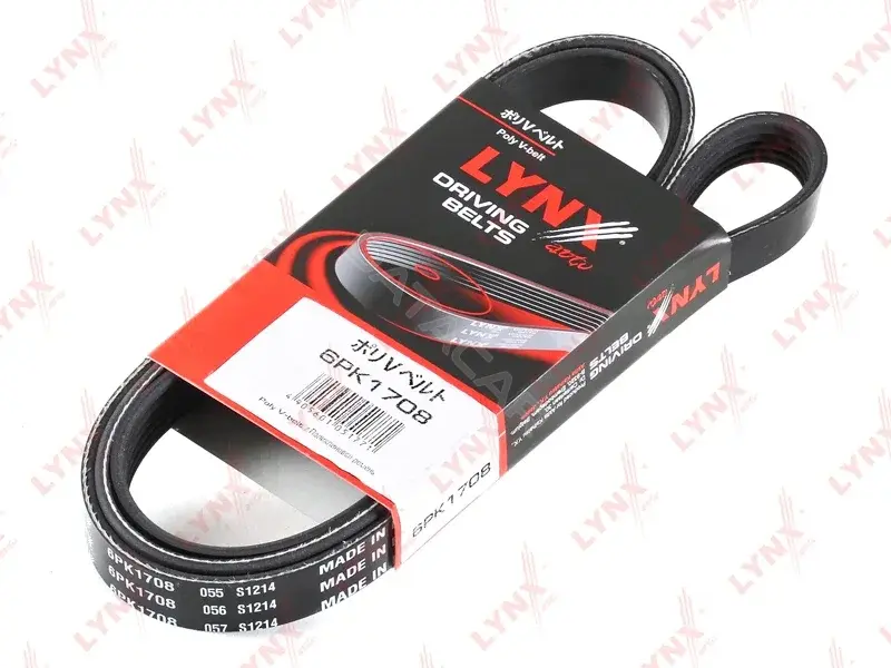 Ремень ручейковый LYNXAUTO 6PK1708