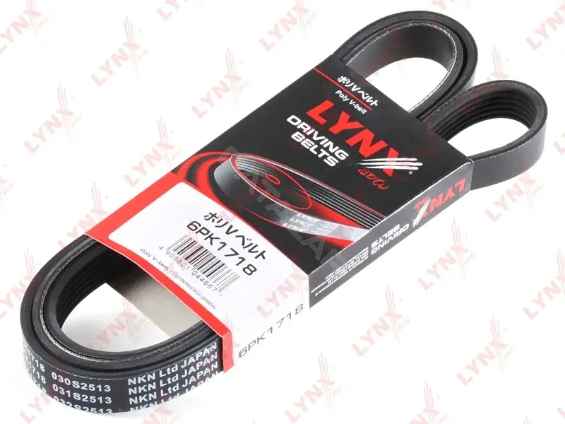 Ремень ручейковый LYNXAUTO 6PK1718
