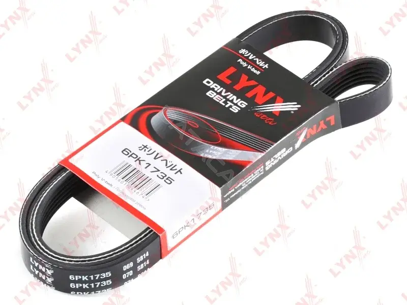 Ремень ручейковый LYNXAUTO 6PK1735