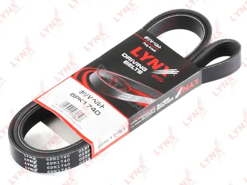 Ремень ручейковый LYNXAUTO 6PK1740
