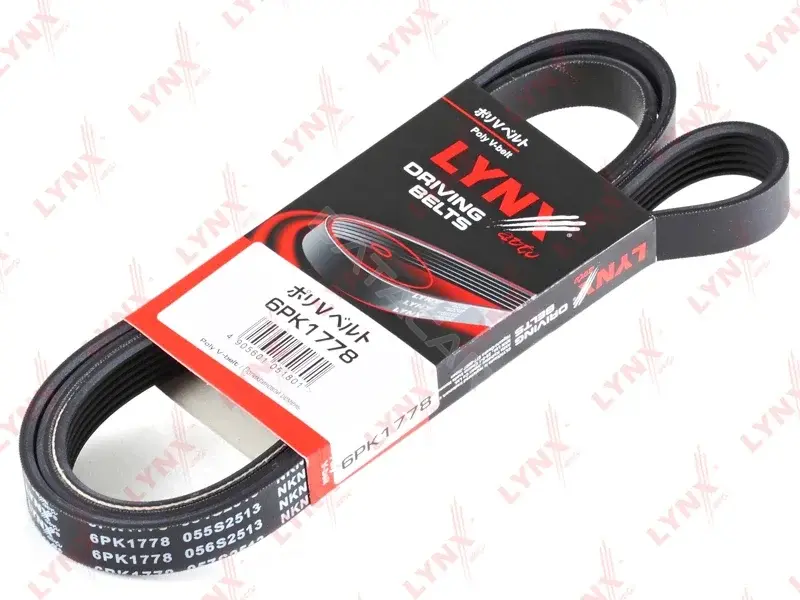 Ремень ручейковый LYNXAUTO 6PK1778
