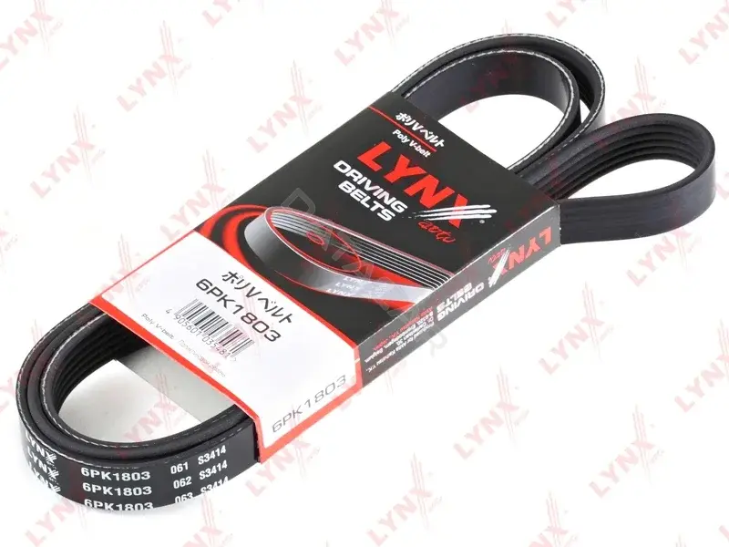 Ремень ручейковый LYNXAUTO 6PK1803