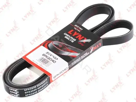 Ремень ручейковый LYNXAUTO 6PK2040