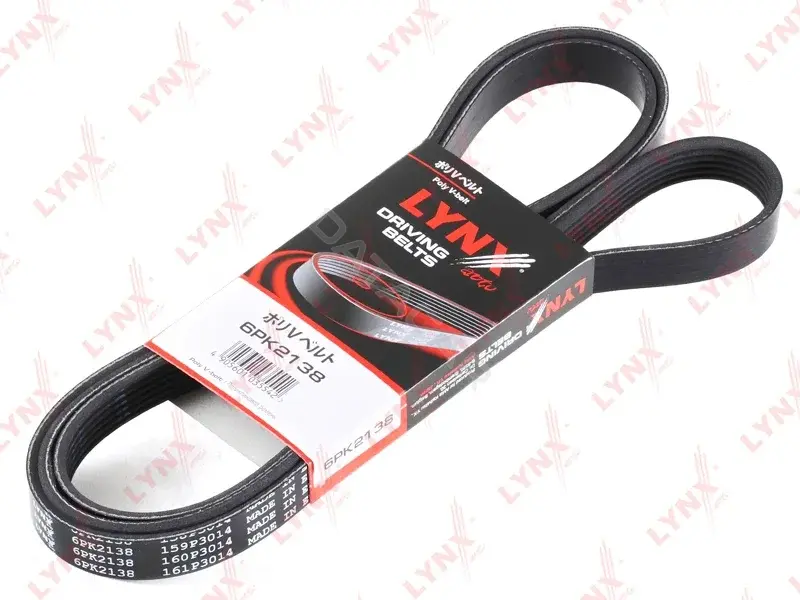 Ремень ручейковый LYNXAUTO 6PK2138