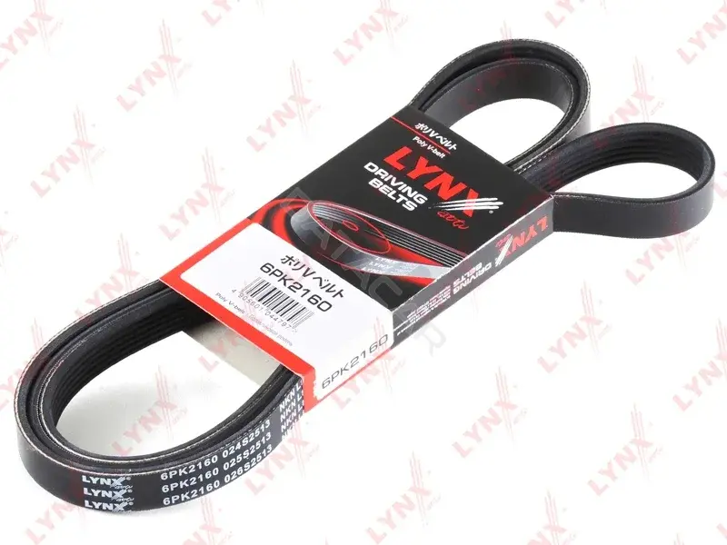 Ремень ручейковый LYNXAUTO 6PK2160
