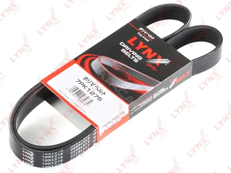 Ремень ручейковый LYNXAUTO 7PK1275