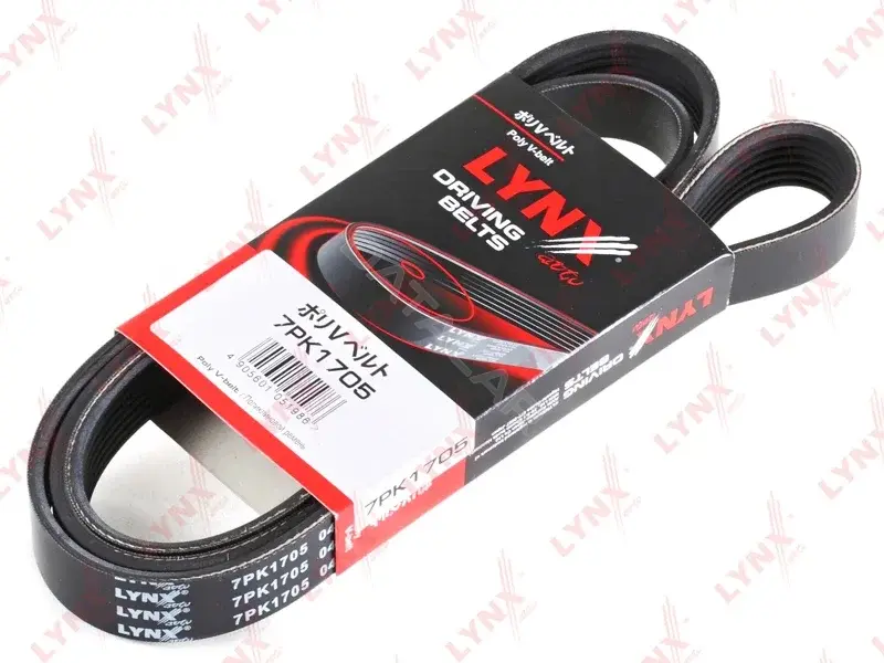 Ремень ручейковый LYNXAUTO 7PK1705