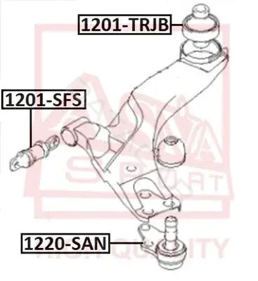 Шаровая опора ASVA 1220-SAN