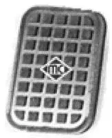 Накладки на педали Metalcaucho 02773
