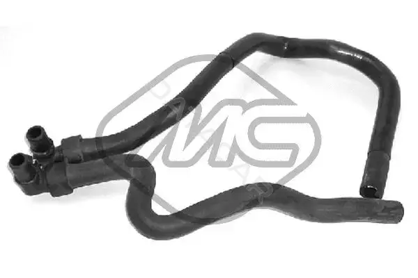Патрубок печки Metalcaucho 08662