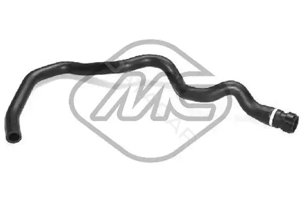 Патрубок печки Metalcaucho 08754