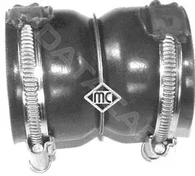 Патрубок печки Metalcaucho 09236
