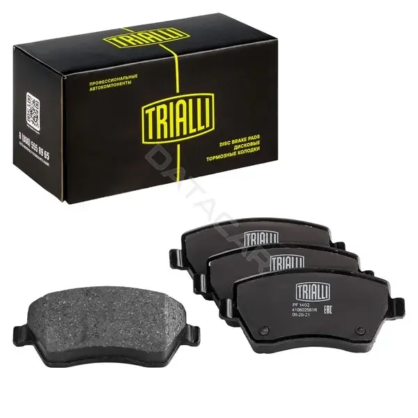 Тормозные колодки TRIALLI PF1402