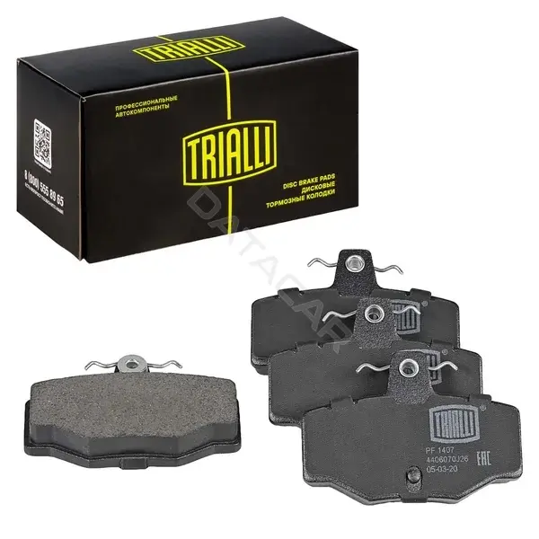 Тормозные колодки TRIALLI PF1407