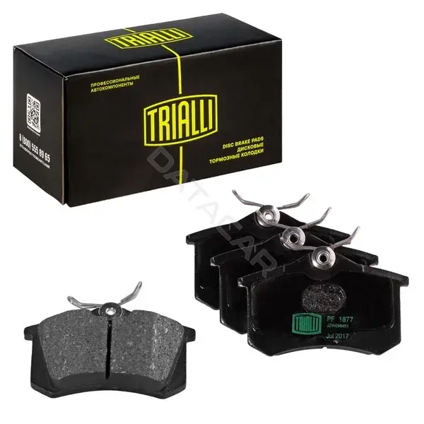 Тормозные колодки TRIALLI PF1877