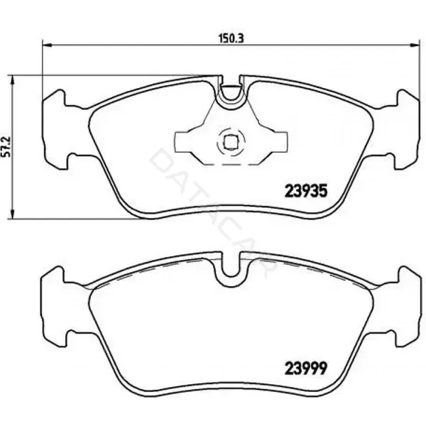 Тормозные колодки TRIALLI PF4182