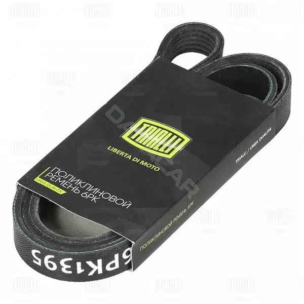 Ремень ручейковый TRIALLI 6PK1395