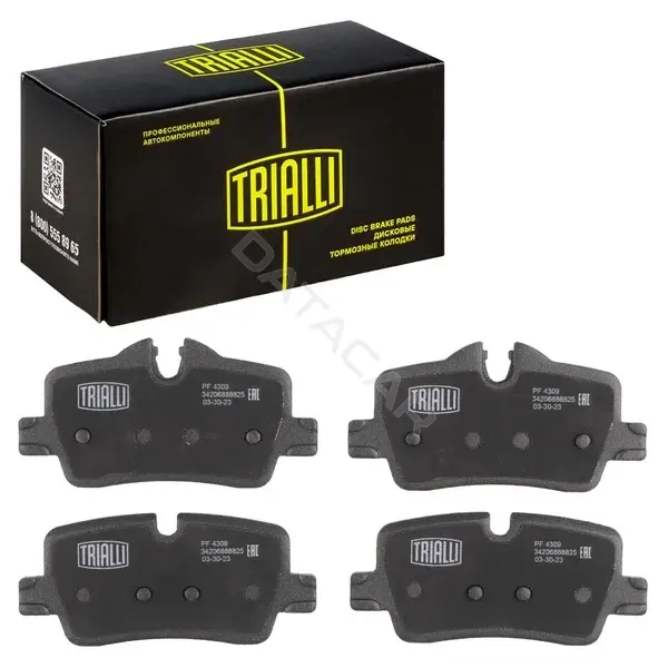 Тормозные колодки TRIALLI PF4309